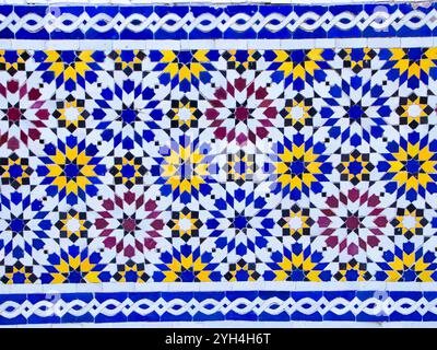 Zellij Tiles Stock Photo