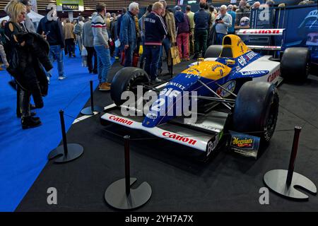 LYON, November 8, 2024 : The Epoqu'Auto show 45th edition stands in Eurexpo and brings together a prestigious array of old cars, numerous exhibitors a Stock Photo
