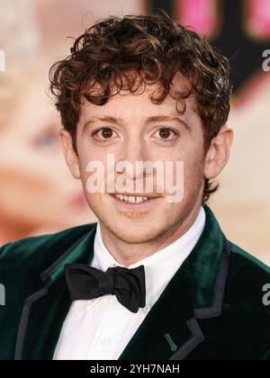 LOS ANGELES, CALIFORNIA, USA - NOVEMBER 09: Ethan Slater arrives at the Los Angeles Premiere Of Universal Pictures' 'Wicked' held at the Dorothy Chandler Pavilion at The Music Center on November 9, 2024 in Los Angeles, California, United States. (Photo by Xavier Collin/Image Press Agency) Stock Photo