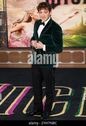 Los Angeles, United States. 09th Nov, 2024. LOS ANGELES, CALIFORNIA, USA - NOVEMBER 09: Ethan Slater arrives at the Los Angeles Premiere Of Universal Pictures' 'Wicked' held at the Dorothy Chandler Pavilion at The Music Center on November 9, 2024 in Los Angeles, California, United States. (Photo by Xavier Collin/Image Press Agency) Credit: Image Press Agency/Alamy Live News Stock Photo