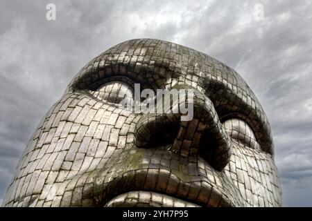 The Face Of Wigan. Stock Photo