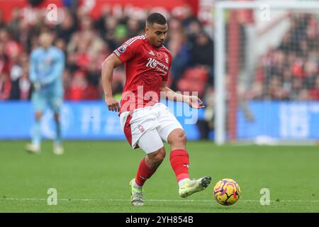 Murillo Santiago of Nottingham Forest passes the ball during the