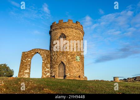 Leicestershire; Old John Tower; Bradgate Park; UK Stock Photo