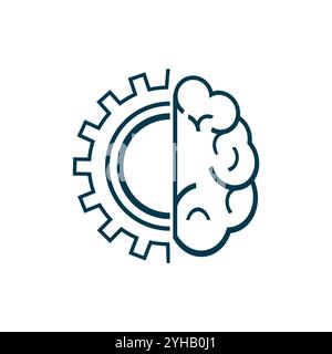 AI set up icon, symbol, an AI remark vector design, AI chip icon vector illustration design Stock Vector