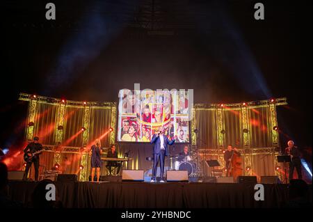 The singer Peter KRAUS with 'Rockin¿ 85! - The big birthday concert' on 9 November 2024 at Stadthalle Vienna, Austria. , . Credit: APA-PictureDesk/Alamy Live News Stock Photo