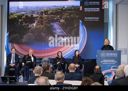 Milano, Italia. 11th Nov, 2024. Via Ponzio 31. Politecnico di Milano. Inaugurazione del 162&#xb0; anno accademico. - Cronaca - Milano, Italia - Domenica 3 Marzo 2024(Foto Alessandro Cimma/Lapresse) 31 Ponzio Street. Politecnico di Milano. Inauguration of the 162nd academic year. (Photo Alessandro Cimma/Lapresse) Credit: LaPresse/Alamy Live News Stock Photo