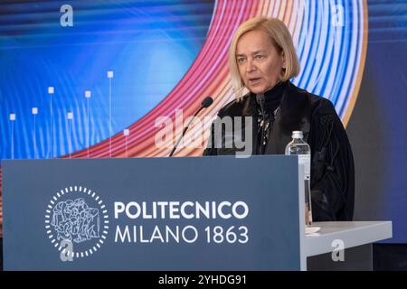 Milano, Italia. 11th Nov, 2024. Via Ponzio 31. Politecnico di Milano. Inaugurazione del 162&#xb0; anno accademico. - Cronaca - Milano, Italia - Domenica 3 Marzo 2024(Foto Alessandro Cimma/Lapresse) 31 Ponzio Street. Politecnico di Milano. Inauguration of the 162nd academic year. (Photo Alessandro Cimma/Lapresse) Donatella Sciuto Credit: LaPresse/Alamy Live News Stock Photo