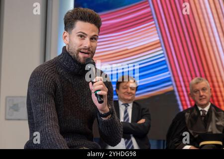 Milano, Italia. 11th Nov, 2024. Via Ponzio 31. Politecnico di Milano. Inaugurazione del 162&#xb0; anno accademico. - Cronaca - Milano, Italia - Domenica 3 Marzo 2024(Foto Alessandro Cimma/Lapresse) 31 Ponzio Street. Politecnico di Milano. Inauguration of the 162nd academic year. (Photo Alessandro Cimma/Lapresse) Filippo Ganna Credit: LaPresse/Alamy Live News Stock Photo