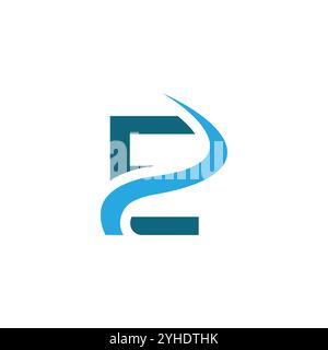E Simple letter logo vector design template. Stock Vector