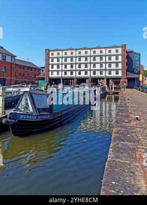 UK, South Yorkshire, Sheffield, Victoria Quays. Stock Photo