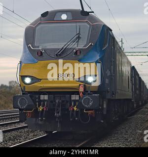 Class 88 Electro-Diesel bi-mode Locomotive Stock Photo