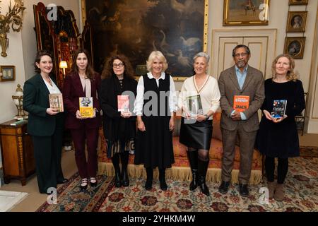 (left to right) Yael van der Wouden, Rachel Kushner, Anne Michaels ...