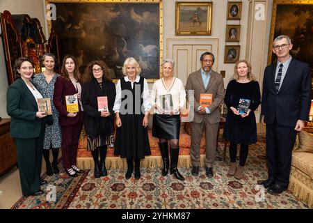 (left to right) Yael van der Wouden, Rachel Kushner, Anne Michaels ...