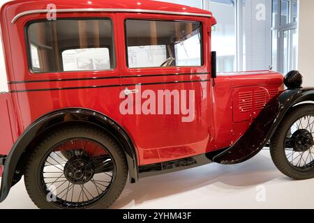 BMW 3/15 PS Dixi DA 2 Limousine,BMW museum in Munich Stock Photo