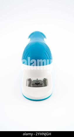 Small stapler on white background Stock Photo