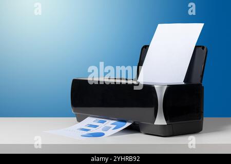 Compact laser home printer Stock Photo