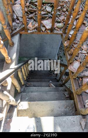 Wooden railings and floors Stock Photo - Alamy