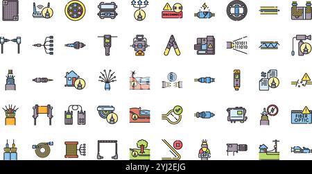 High-Quality Vector Icons Collection with Editable Stroke. Ideal for Professional and Creative Projects. Stock Vector
