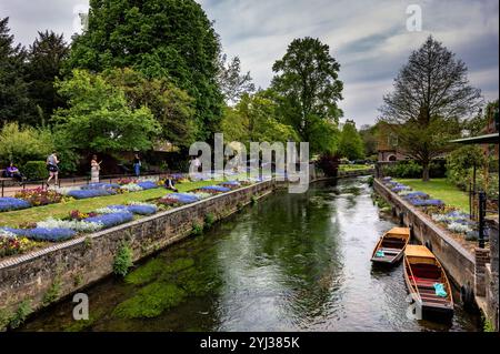 Canterbury, a historic town in Kent, southeastern England. Stock Photo