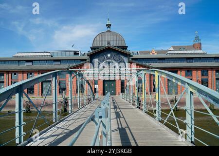 Fish Market, Free and Hanseatic City of Hamburg,Germany Stock Photo