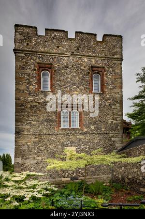 Canterbury, a historic town in Kent, southeastern England. Stock Photo