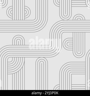 Linear pattern seamless. Line background. Stripes texture Stock Vector