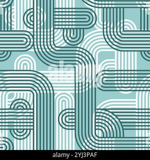 Linear pattern seamless. Line background. Stripes texture Stock Vector