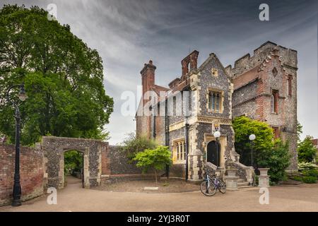 Canterbury, a historic town in Kent, southeastern England. Stock Photo