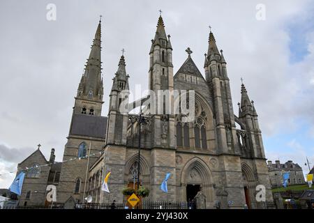 st eunans cathedral cathedral quarter letterkenny, county donegal, republic of ireland Stock Photo