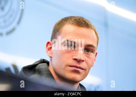 Joshua Kimmich (Deutschland), GER, Pressekonferenz, DFB Fussball Herren Nationalmannschaft Deutschland, am DFB-Campus in Frankfurt am Main, 13.11.2024. Foto: Eibner-Pressefoto/Florian Wiegand Stock Photo