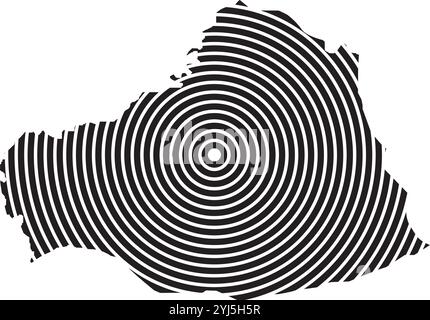 Sanli Urfa Map Icon in Türkiye, Illustration Symbol Design Stock Vector ...