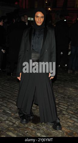 London, UK. 12th Nov, 2024. Layton Williams at the SKATE at Somerset House launch party, Somerset House, The Strand, on Tuesday 12 November 2024 in London, England, UK. CAP/CAN © CAN/Capital Pictures Credit: Capital Pictures/Alamy Live News Stock Photo