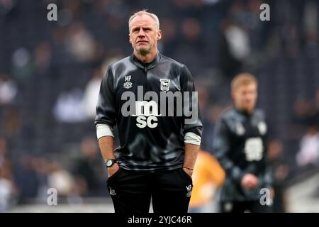 Assistant Manager of Ipswich Town, Martyn Pert - Tottenham Hotspur v Ipswich Town, Premier League, Tottenham Hotspur Stadium, London, UK - 10th November 2024   Editorial Use Only - DataCo restrictions apply Stock Photo