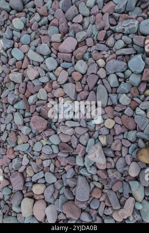 Pebbles on beach Stock Photo