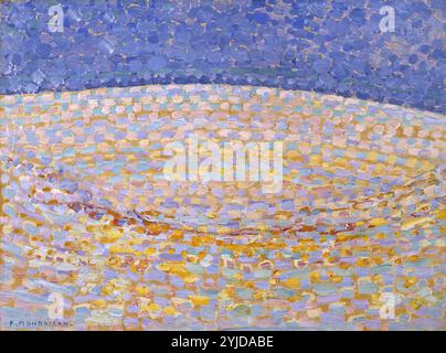 Dune III. Museum: Gemeentemuseum Den Haag. Author: PIET MONDRIAN. Stock Photo