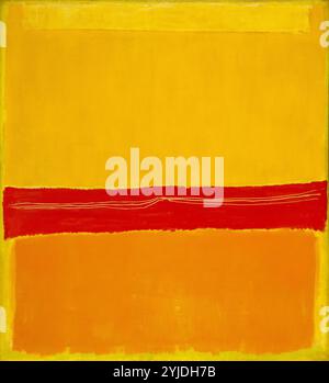 No. 5/No. 22. Museum: © Museum of Modern Art, New York. Author: MARK ROTHKO. Copyright: This artwork is not in public domain. It is your responsibility to obtain all necessary third party permissions from the copyright handler in your country prior to publication. Stock Photo