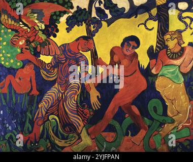 'La Danse' by Andre Derain on view during press preview for exhibition ...