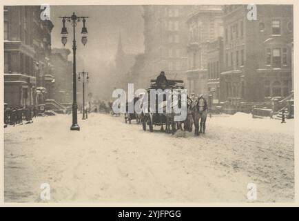 Pictorial Photographs. A Record of the Photographic Salon of 1897. In Seventeen Plates Reproduced in Photogravure. Artist: Alfred Stieglitz (American, Hoboken, New Jersey 1864-1946 New York); Frederick H. Evans (British, London 1853-1943 London); Robert Demachy (French, 1859-1936); W. Thomas (British); Paul Martin; Heinrich Kühn (Austrian (born Germany), Dresden 1866-1944 Birgitz); Alfred Horsley Hinton (British, 1863-1908); William Crooke (British, born Scotland); Ernest R. Ashton (British, 1867-1952); Ralph Winwood Robinson (British, 1862-1942); Paul Bergon (French, 1863-1912); J. B. B. Well Stock Photo