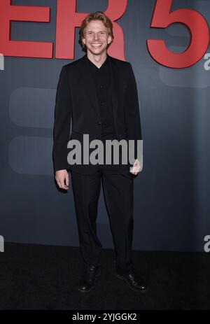 Los Angeles, USA. 14th Nov, 2023. Paul Rhys, Jacob Elordi, Emerald ...