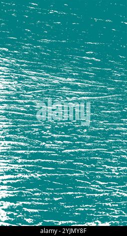 Textured Waves Oceanic Blue color Stock Vector