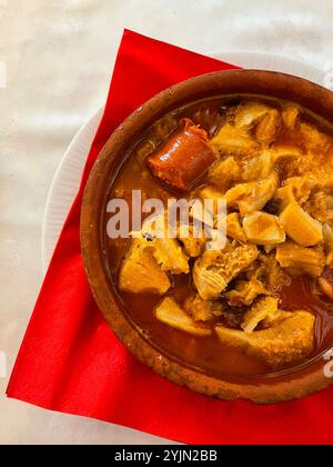 Callos a la Madrileña. Madrid, Spain. Stock Photo