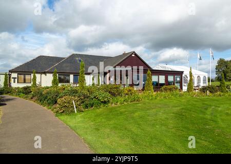 Strathmore Golf Clubhouse at Strathmore Golf Course near  Alyth, Perth and Kinross, Scotland Stock Photo