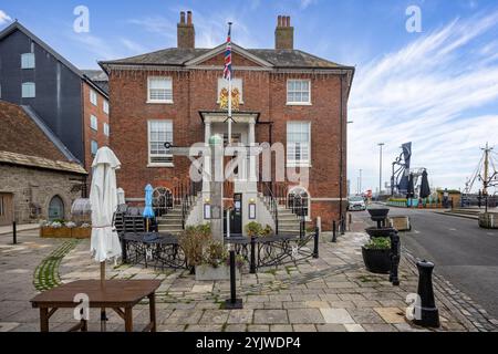 The Custom House on Poole Quay, Dorset, UK on 14 November 2024 Stock Photo