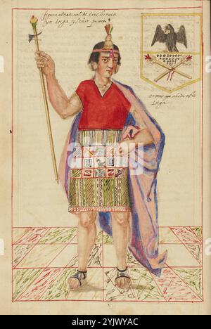 Inca Roca, completed in 1616. Additional Info:Historia general del Piru ...