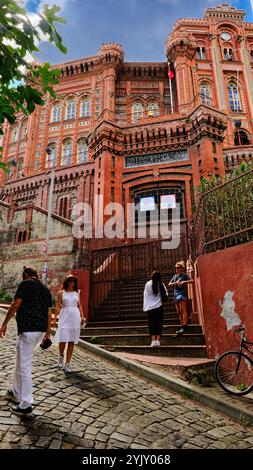 Istanbul, Turkey 09.03.2023: Phanar Greek Orthodox College in istanbul, Turkey. Stock Photo