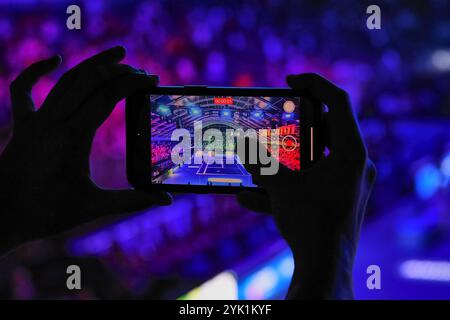 Malaga, Malaga, Spain. 16th Nov, 2024. Impressions, before the Team presentation during the 2024 Billie Jean King Cup Finals - Womens Tennis (Credit Image: © Mathias Schulz/ZUMA Press Wire) EDITORIAL USAGE ONLY! Not for Commercial USAGE! Stock Photo