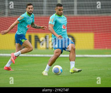 BA - SALVADOR - 11/16/2024 - BRAZIL, TRAINING AT BARRADAO, SALVADOR (BA) - Murilo player of Brazil during training at the Barradao stadium. Photo: Jhony Pinho/AGIF Stock Photo