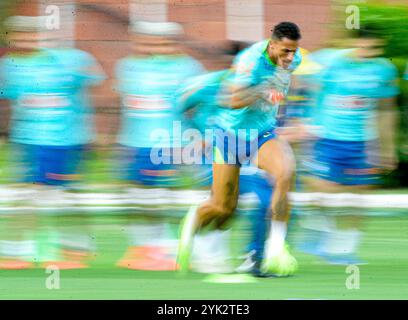 BA - SALVADOR - 11/16/2024 - BRAZIL, TRAINING AT BARRADAO, SALVADOR (BA) - Danilo player of Brazil during training at the Barradao stadium. Photo: Jhony Pinho/AGIF (Photo by Jhony Pinho/AGIF/Sipa USA) Stock Photo