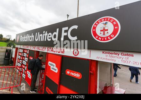 Redditch, UK, 17th November 2024. during the  Southern League Premier Division Central game between Redditch Utd vs Stamford AFC  (Credit: Gustavo Pan Stock Photo