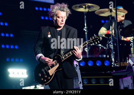 Mexico City, Mexico. 15th Nov, 2024. Jason White Green Day performs during day 1 of the 2024 Corona Capital Music Festival at Autódromo Hermanos Rodríguez on November 15, 2024 in Mexico City, Mexico. Photo: Annie Lesser/imageSPACE Credit: Imagespace/Alamy Live News Stock Photo